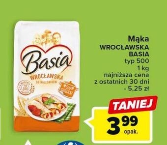Carrefour Mąka wrocławska basia oferta
