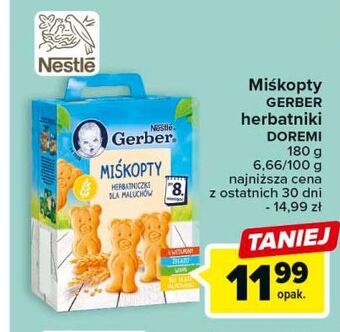 Carrefour Herbatniczki miśkopty gerber junior oferta