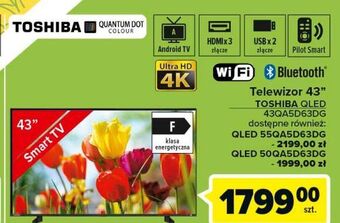 Carrefour Telewizor led 43'' 43qa5d63dg toshiba oferta