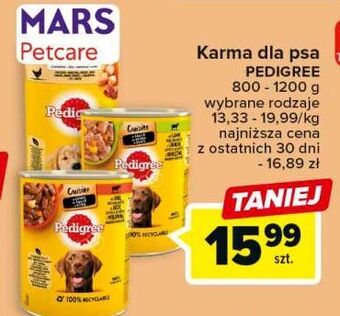 Carrefour Karma dla psa kurczak pedigree oferta