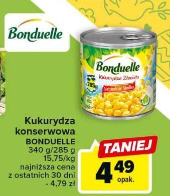 Carrefour Kukurydza złocista bonduelle oferta