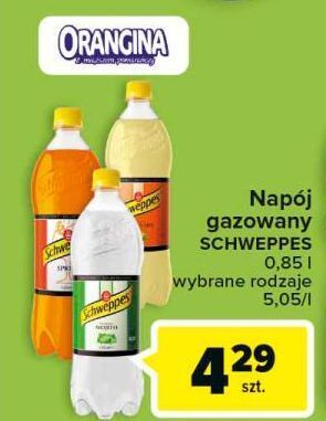 Carrefour Napój mojito schweppes oferta