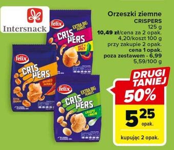 Carrefour Orzeszki onion felix crispers oferta