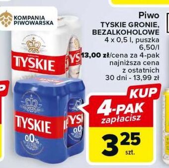 Carrefour Piwo tyskie gronie oferta