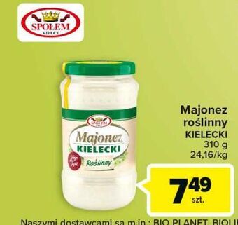 Carrefour Majonez kielecki roślinny społem kielce oferta