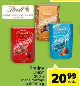 Carrefour Bombonierka milk lindt lindor oferta