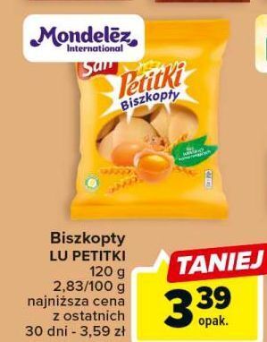 Carrefour Biszkopty san petitki oferta