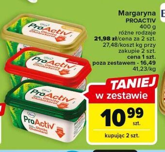 Carrefour Margaryna flora pro-activ oferta