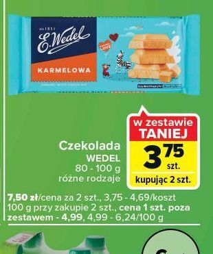 Globi Czekolada karmelowa e. wedel oferta