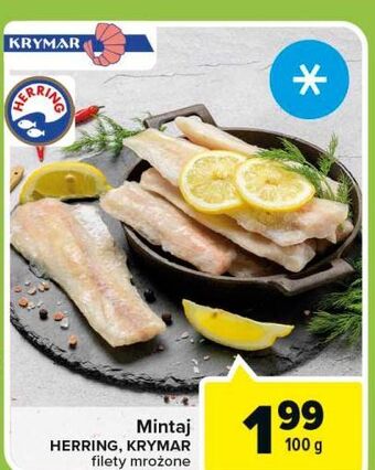 Carrefour Mintaj filet mrożony herring oferta