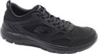 Deichmann Czarne sneakersy męskie skechers oferta