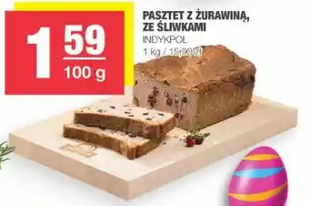 EuroSPAR Indykpol Pasztet z żurawiną 100 g oferta