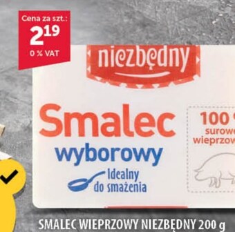 Smalec niezbędny