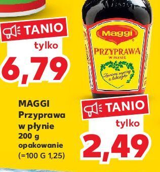 Kaufland Przyprawa w płynie winiary maggi oferta