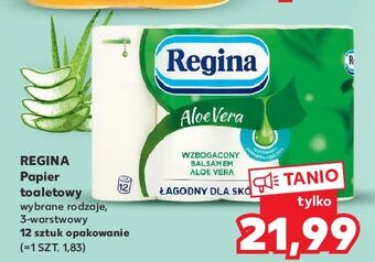 Kaufland Papier toaletowy aloe vera regina oferta