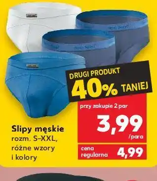 Kaufland Slipy męskie s-xxl oferta