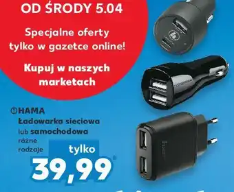 Kaufland Ładowarka samochodowa hama oferta