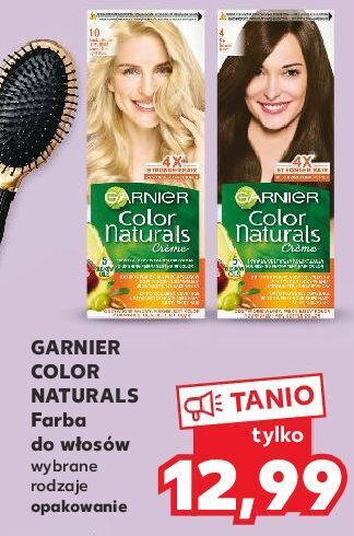 Kaufland Krem koloryzujący do włosów 4 brąz garnier color naturals creme oferta
