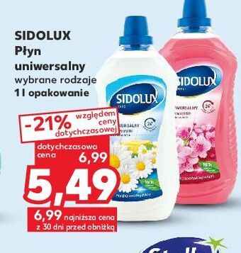 Kaufland Płyn do mycia kwiat japońskiej wiśni sidolux uniwersalny oferta