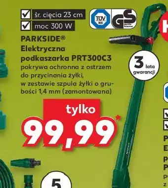 Kaufland Podkaszarka elektryczna 300 w parkside oferta