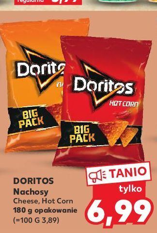 Chipsy nacho doritos
