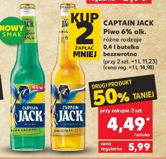 Kaufland Piwo captain jack oferta