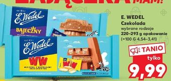 Kaufland Czekolada e. wedel bajeczny oferta