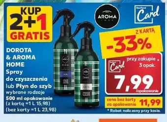 Kaufland Płyn do mycia szyb aroma home & dorota oferta