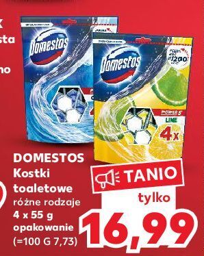 Kaufland Kostka do wc lime domestos power5 oferta