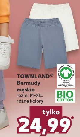 Kaufland Bermudy męskie m-xl townland oferta