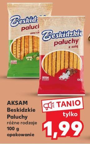 Kaufland Paluchy ser z cebulą aksam beskidzkie oferta