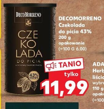 Kaufland Czekolada do picia puszka decomorreno oferta