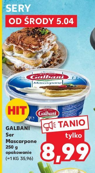 Kaufland Ser mascarpone galbani oferta