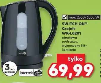 Kaufland Czajnik wk-l0201 switch on oferta