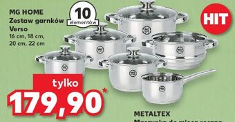 Kaufland Komplet garnków verso mg home oferta