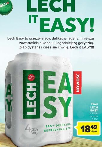 Carrefour Piwo lech easy oferta