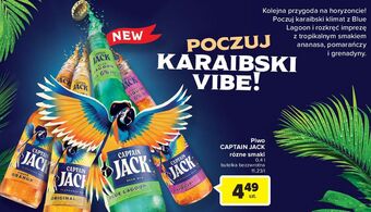 Carrefour Piwo captain jack blue lagoon oferta