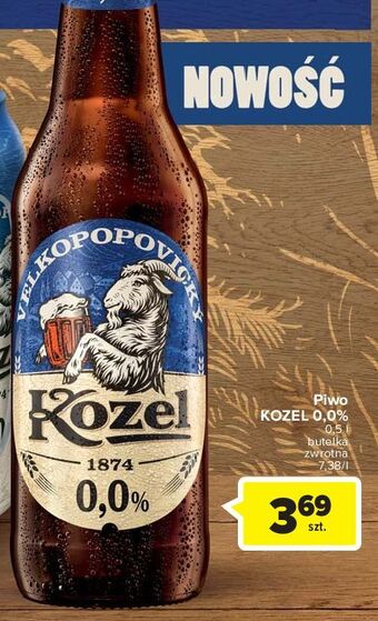 Carrefour Piwo kozel 0% oferta