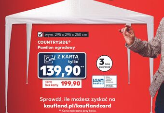 Kaufland Pawilon ogrodowy 295 x 250 cm k-classic countryside oferta