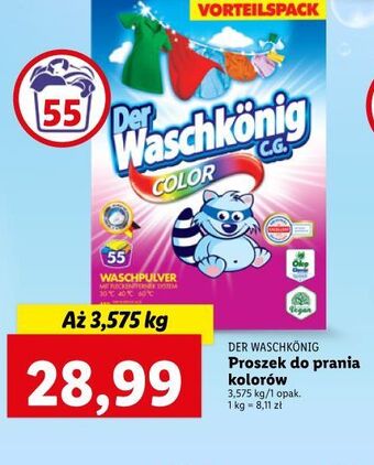 Proszek do prania color der waschkonig