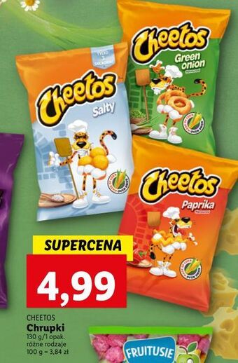 Lidl Chrupki salty cheetos oferta