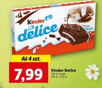 Lidl Baton kakaowy kinder delice oferta