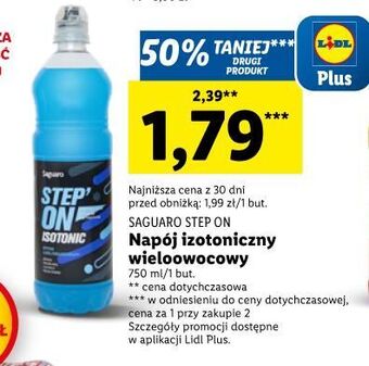 Lidl Napóż wieloowocowy saguaro step'on oferta