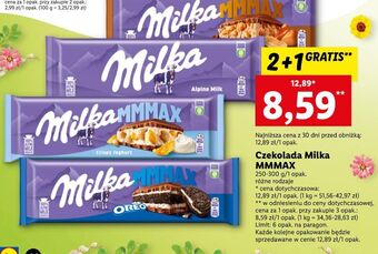 Lidl Czekolada oreo milka mmmax oferta
