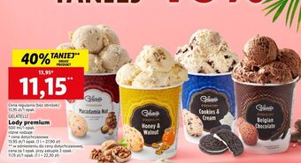 Lidl Lody cookies & cream gelatelli high protein oferta