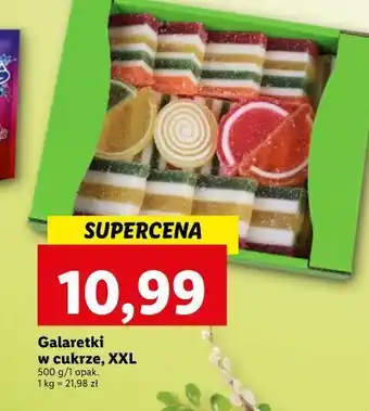 Lidl Galaretki owocowe w cukrze oferta