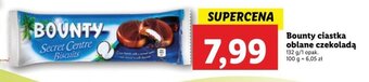 Lidl Bounty Ciastka oblane czekoladą 132g oferta