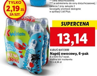 Lidl Woda truskawkowa oferta