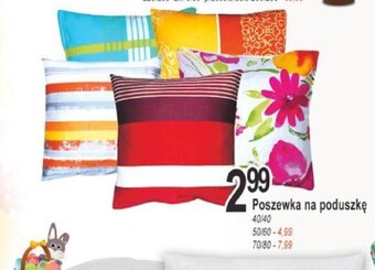 E.Leclerc Poszewka na poduszkę 40x40cm oferta