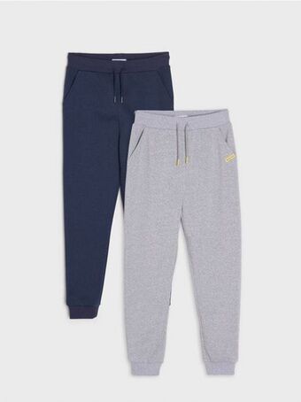 Sinsay Spodnie dresowe jogger 2 pack oferta